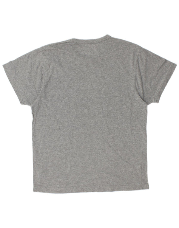 Ανδρικό γραφικό T-shirt CHAMPION Top Small Grey