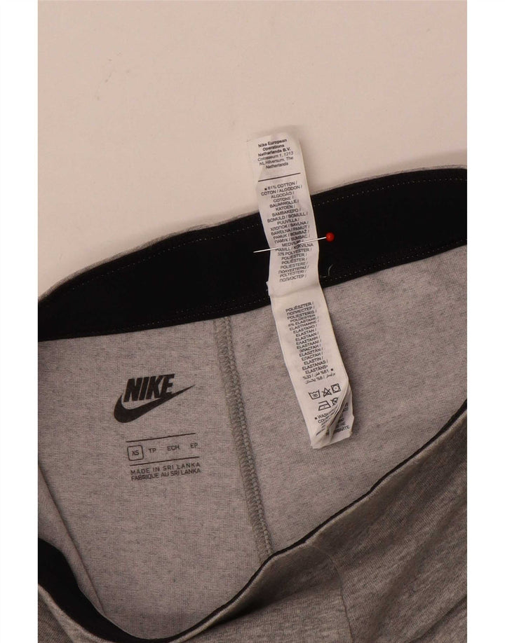 Γυναικείο κολάν Nike UK 6 XS Γκρι βαμβακερό