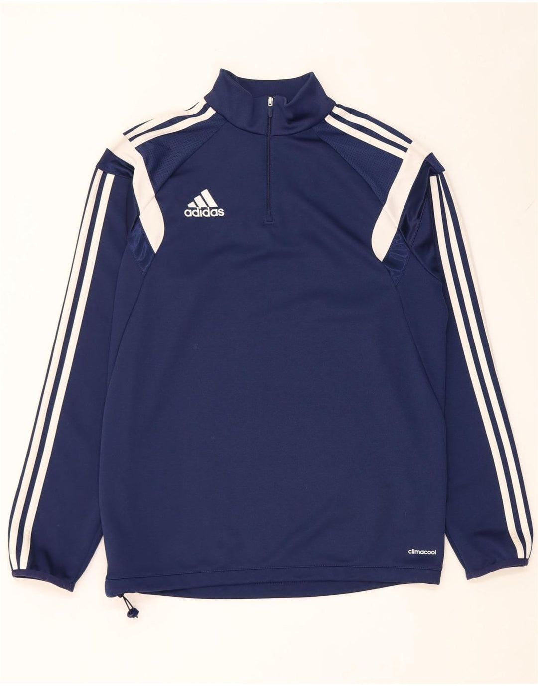 Adidas Ανδρική φόρμα πουλόβερ Climacool Top Medium Navy Blue Colourblock