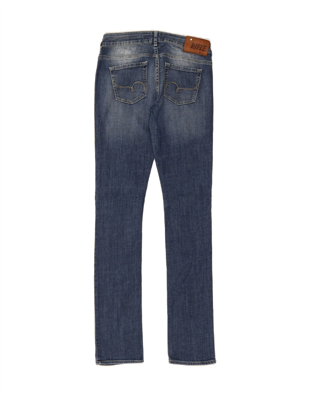 RIFLE Womens Skinny Jeans W26 L33 Blue Vintage Rifle and Second-Hand Rifle from Messina Hembry 