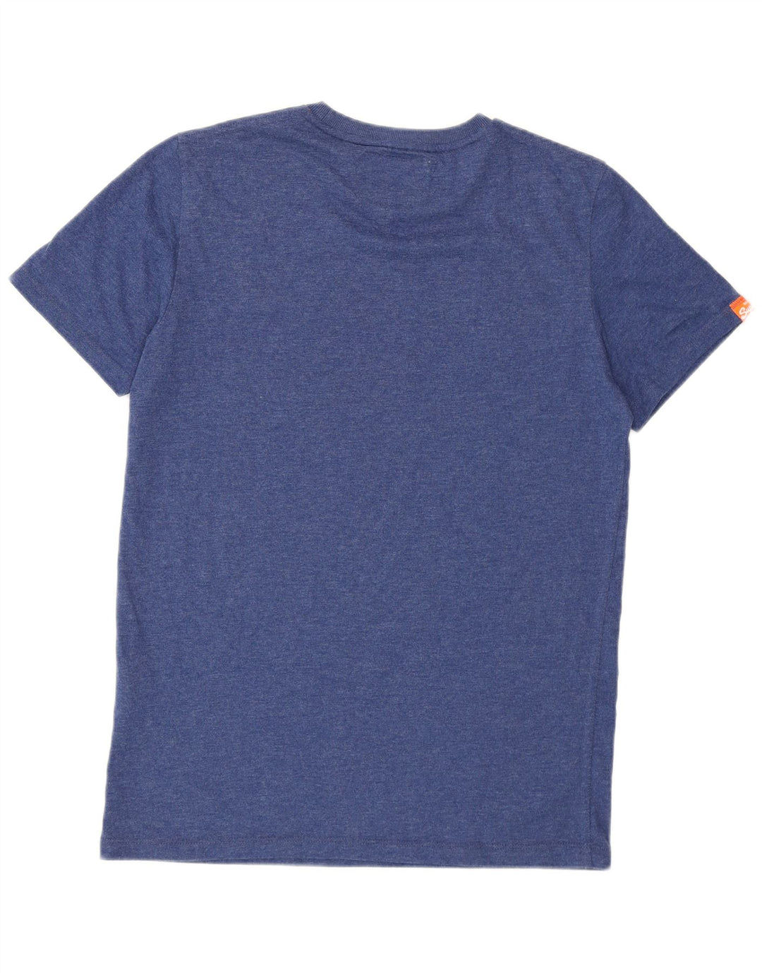 Ανδρικό T-Shirt Superdry Μπλουζάκι από μεσαίο μπλε βαμβακερό