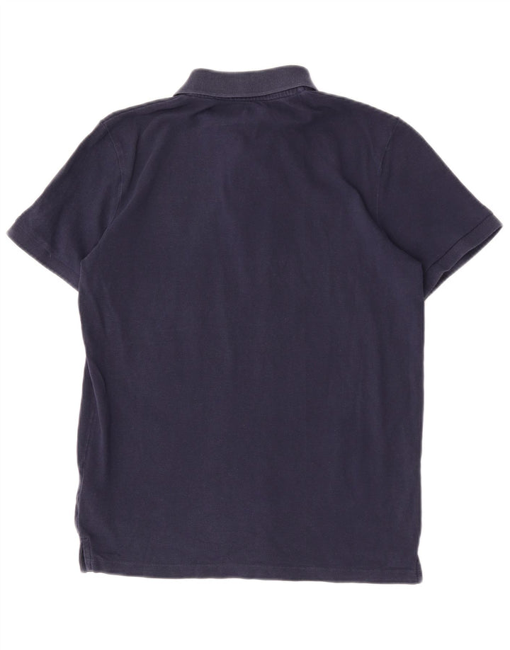 Ανδρικό μπλουζάκι πόλο Jack & Jones Μικρό Βαμβακερό Navy Blue