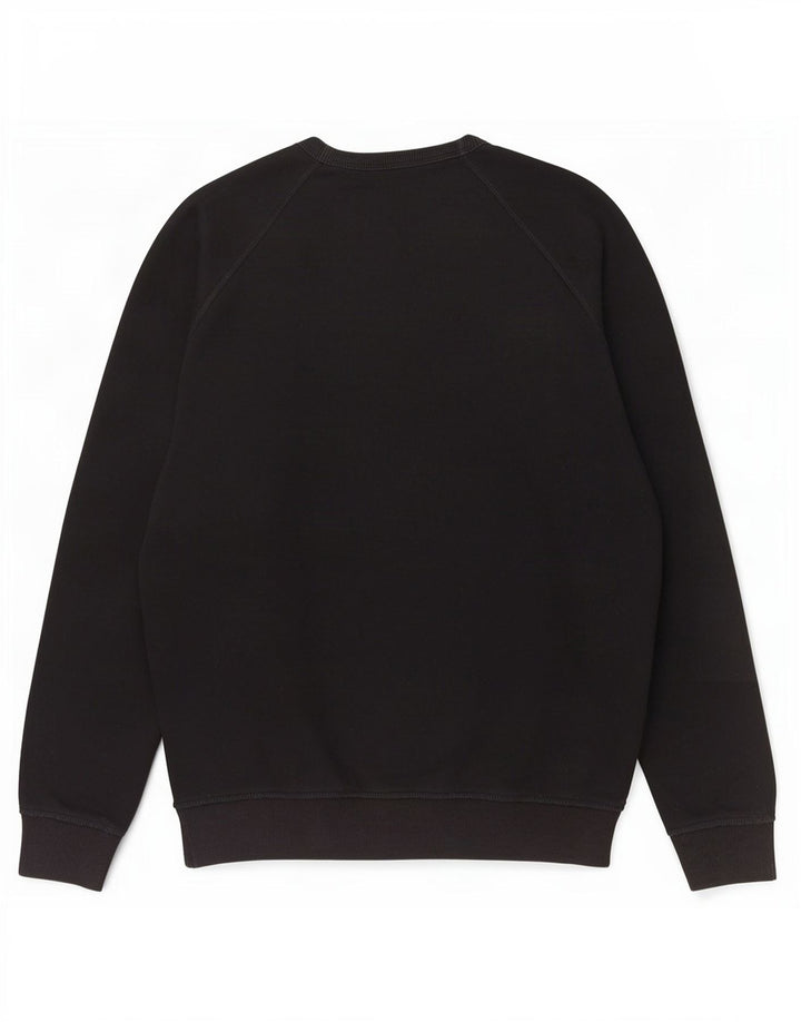 Diesel Ανδρικό γραφικό φούτερ Jumper μεγάλο μαύρο βαμβακερό