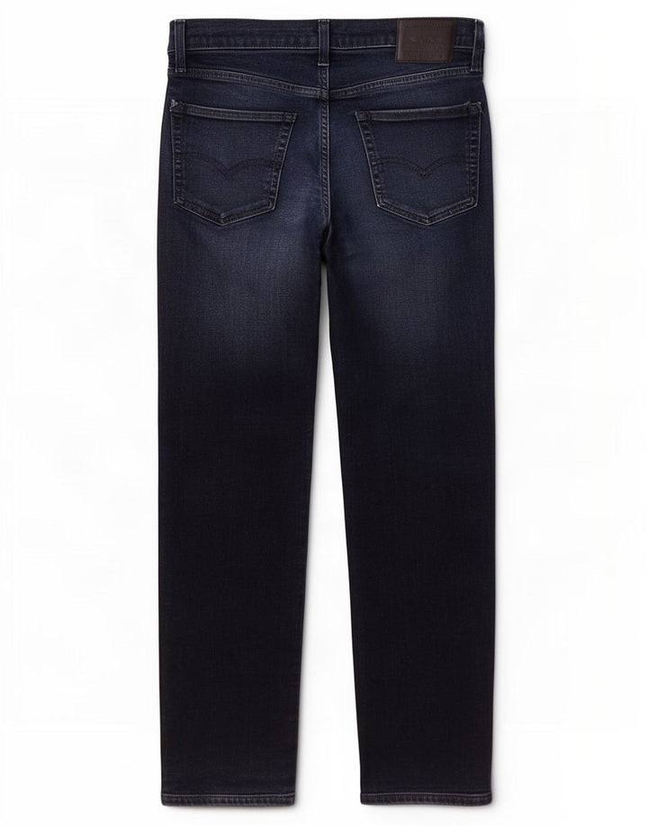 Ανδρικό τζιν Levi's Straight W32 L27 Navy Blue Cotton