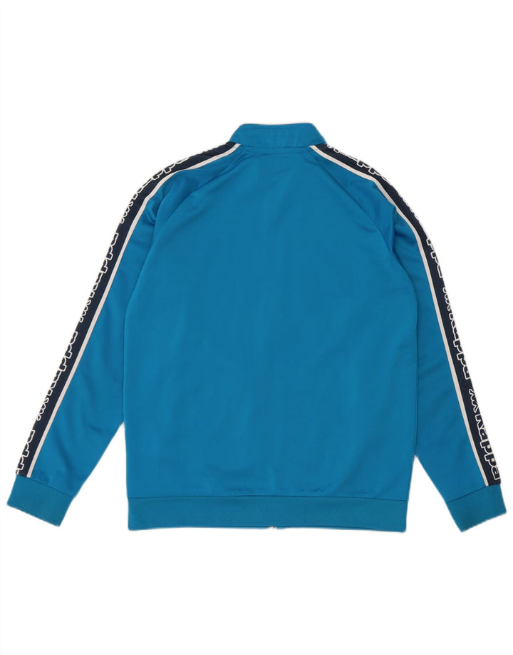Kappa Boys Graphic αθλητική φόρμα Top Jacket 11-12 Years Blue Colourblock