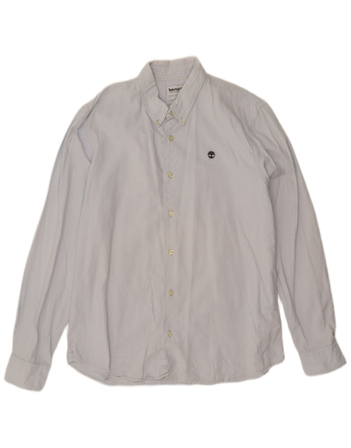 Ανδρικό πουκάμισο Timberland Slim Fit XL Μπλε βαμβακερό