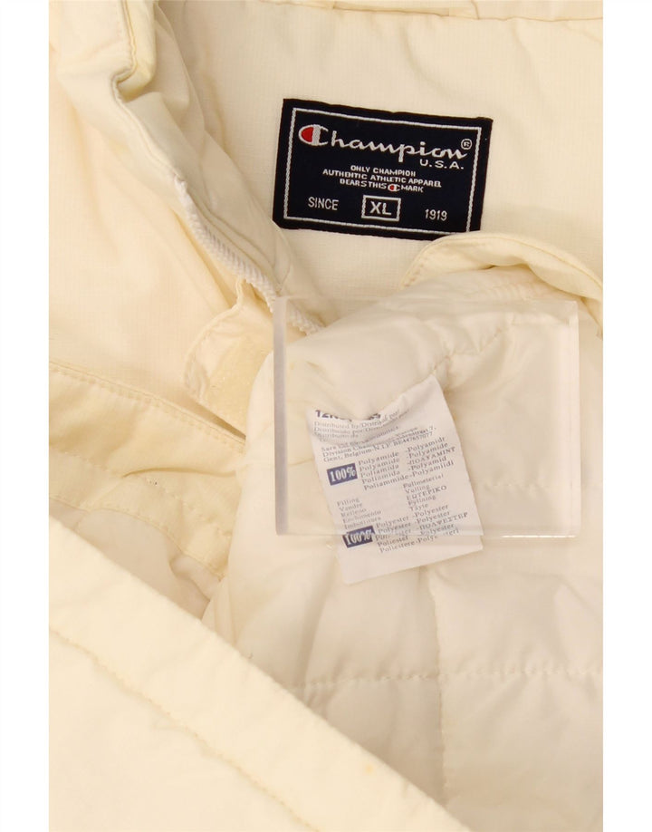 CHAMPION Γυναικείο Gilet UK 18 XL Off White Polyamide