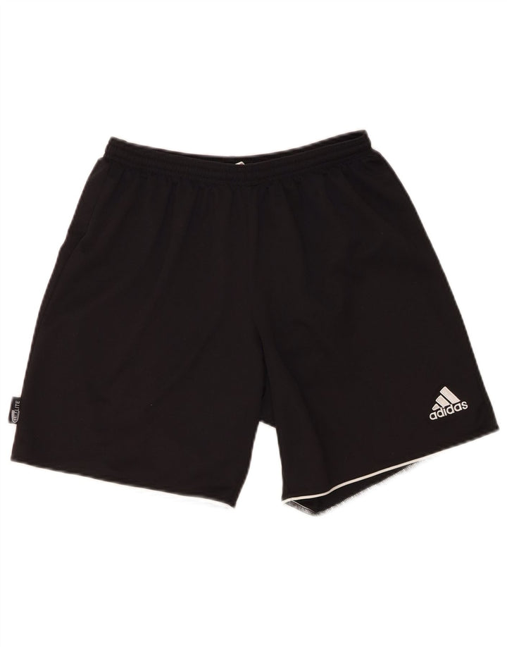 ADIDAS Mens Climalite Sport Shorts Medium Black Polyester