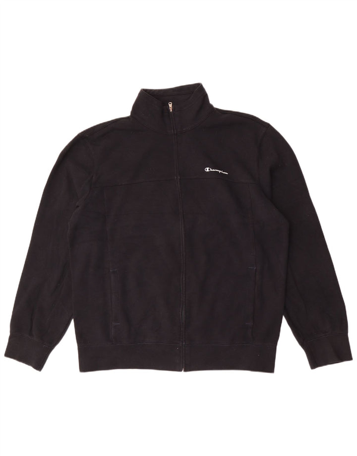 Ανδρική φόρμα Champion Top Jacket 2XL Μαύρο Βαμβακερό