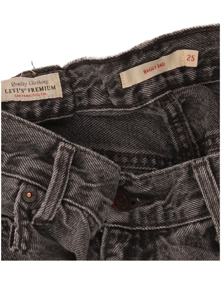 LEVI'S Γυναικείο Baggy Dad Loose Jeans W25 L28 Γκρι