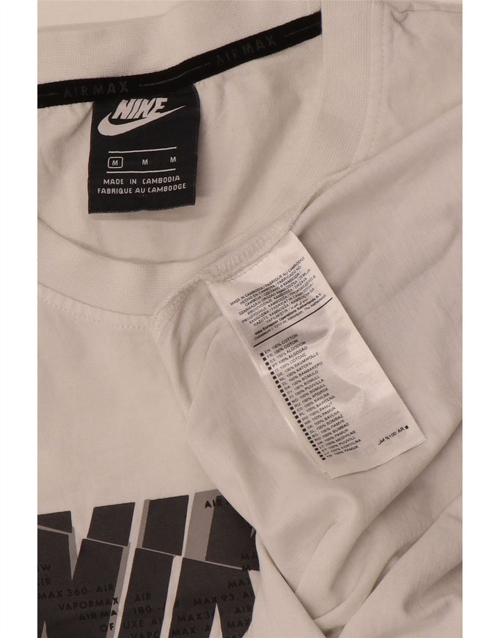 Ανδρικό μπλουζάκι Nike Air Max Graphic Μπλουζάκι μεσαίο λευκό βαμβακερό