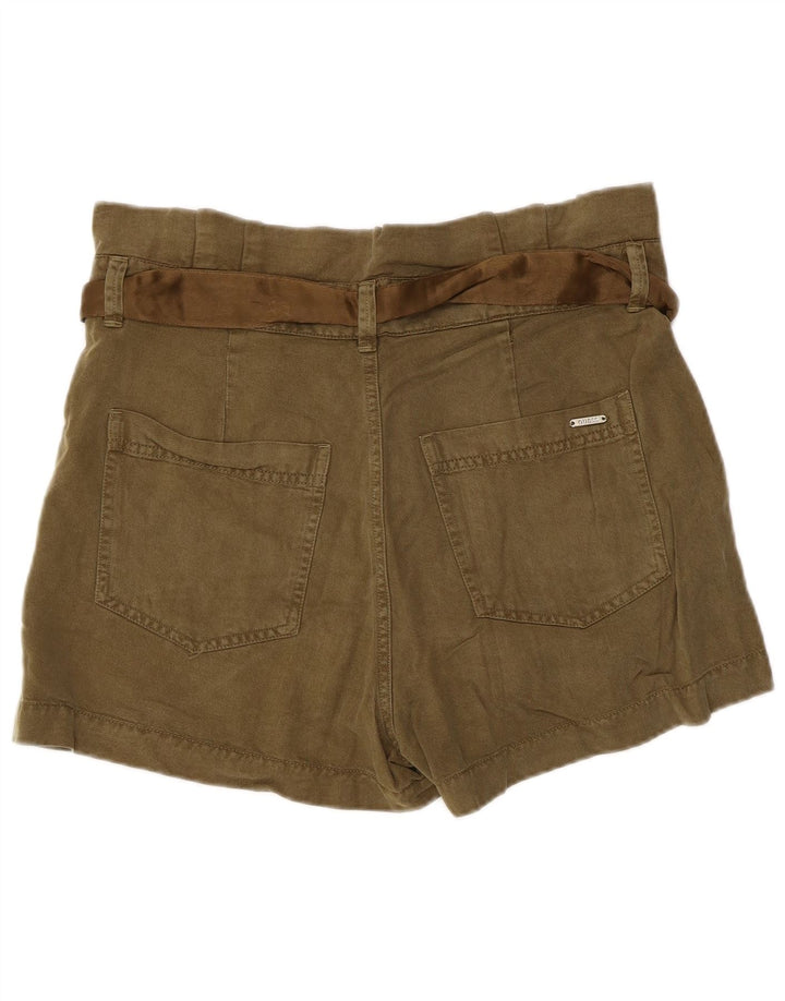 Γυναικείο Ψηλόμεσο Παντελόνι Guess μεγάλο W34 Χακί