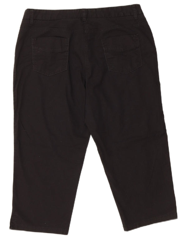 Γυναικείο ίσιο παντελόνι Capri Conte of Florence IT 48 XL W34 L20 μαύρο