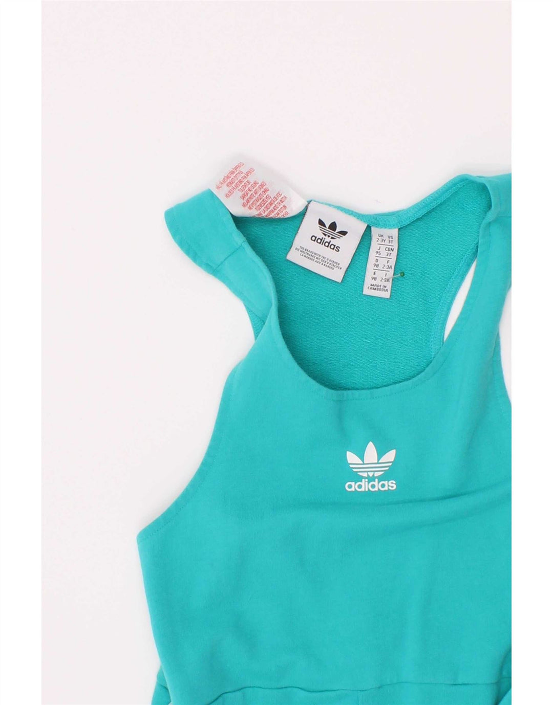 Αμάνικη φόρμα Adidas Boys 2-3 Years Blue