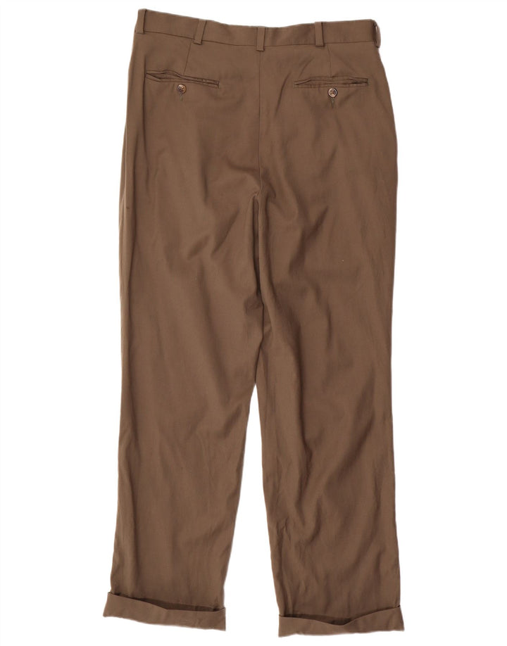 NAUTICA Ανδρικό παντελόνι με καρφίτσα W33 L30 Γκρι μαλλί