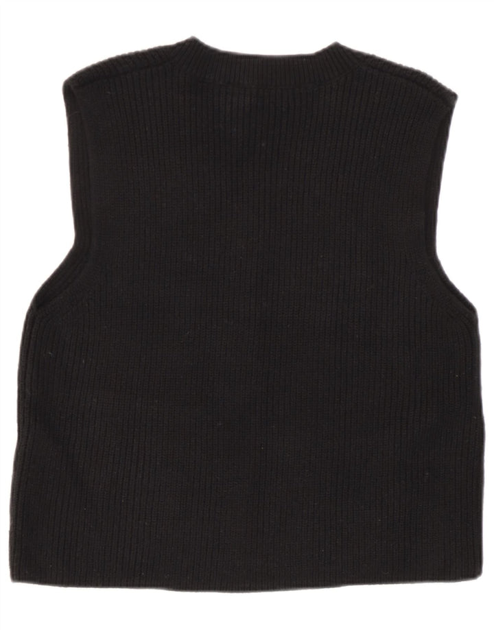 Zara Γυναικείο Γιλέκο Tank Top UK 14 Medium Black