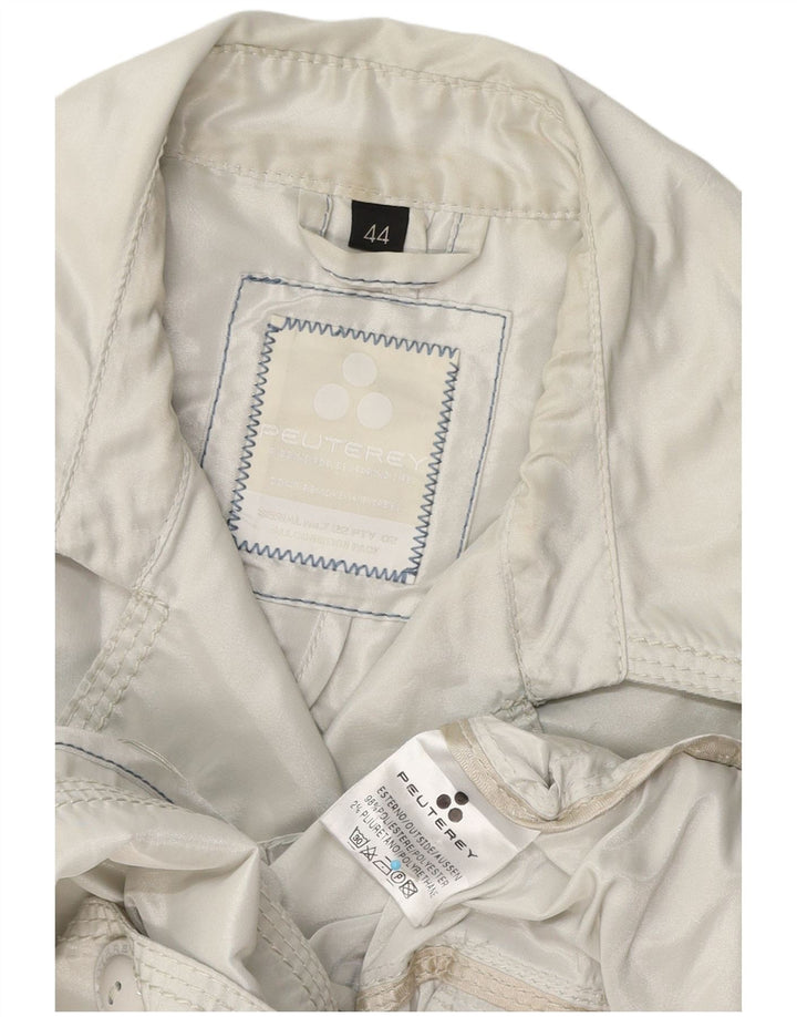 PEUTEREY Γυναικεία καμπαρντίνα IT 44 Medium Grey Polyester