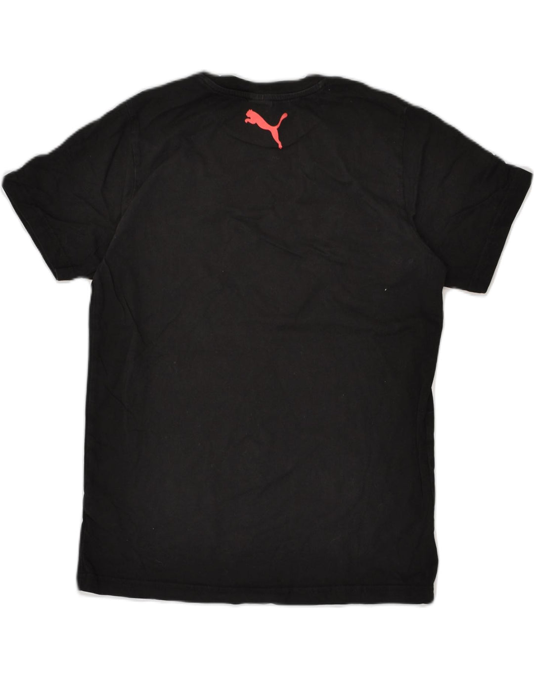 PUMA Boys Graphic T-Shirt Top 13-14 Years Black Cotton | Vintage Puma | Thrift | Second-Hand Puma | Used Clothing | Messina Hembry 
