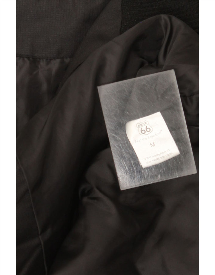 Route 66 Ανδρικό μπουφάν με επένδυση UK 38 Medium Black Polyester