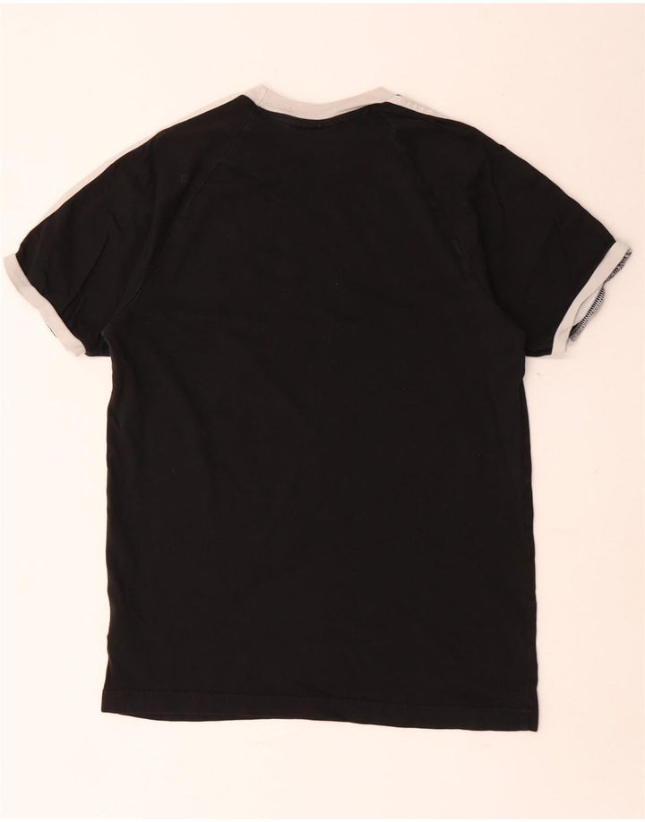 Ανδρικό T-Shirt Adidas Top Μικρό μαύρο βαμβακερό