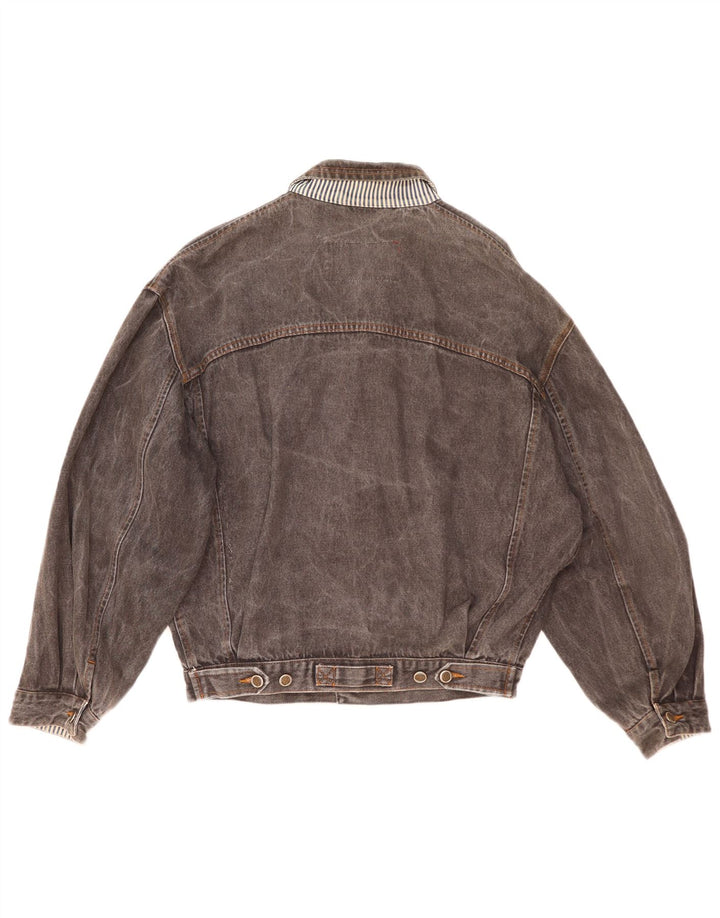 Tavarner Ανδρικό Τζιν Μπουφάν UK 40 Large Grey