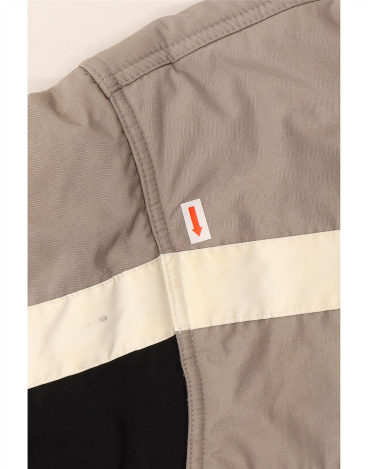 Ανδρικό μπουφάν FILA με επένδυση UK 38 Medium Black Colorblock Polyamide