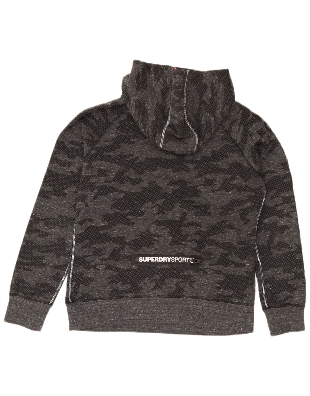 Γυναικεία φόρμα Superdry Graphic UK 18 XL Grey Camouflage Polyester