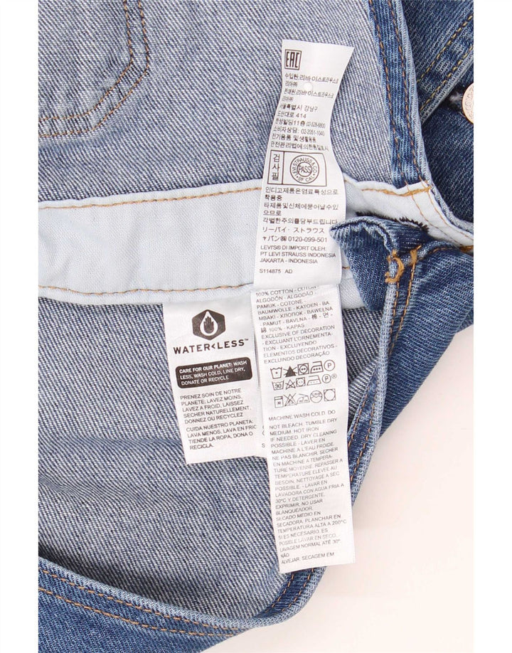 Levi's Mens Cargo Dungarees Jeans Medium W36 L30 Blue Cotton