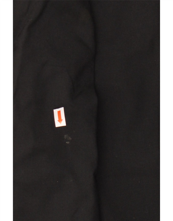 Vintage Ανδρικό Διπλό Μπουφάν Blazer IT 54 2XL Μαύρο Μαλλί