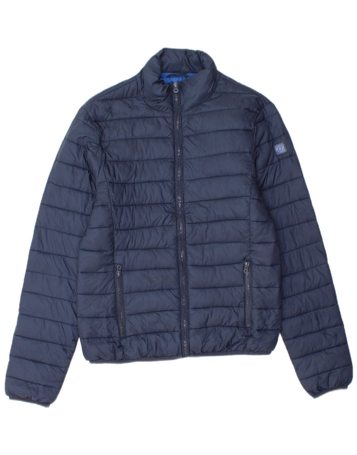 TERRANOVA Γυναικείο μπουφάν με επένδυση UK 10 Small Navy Blue Polyamide