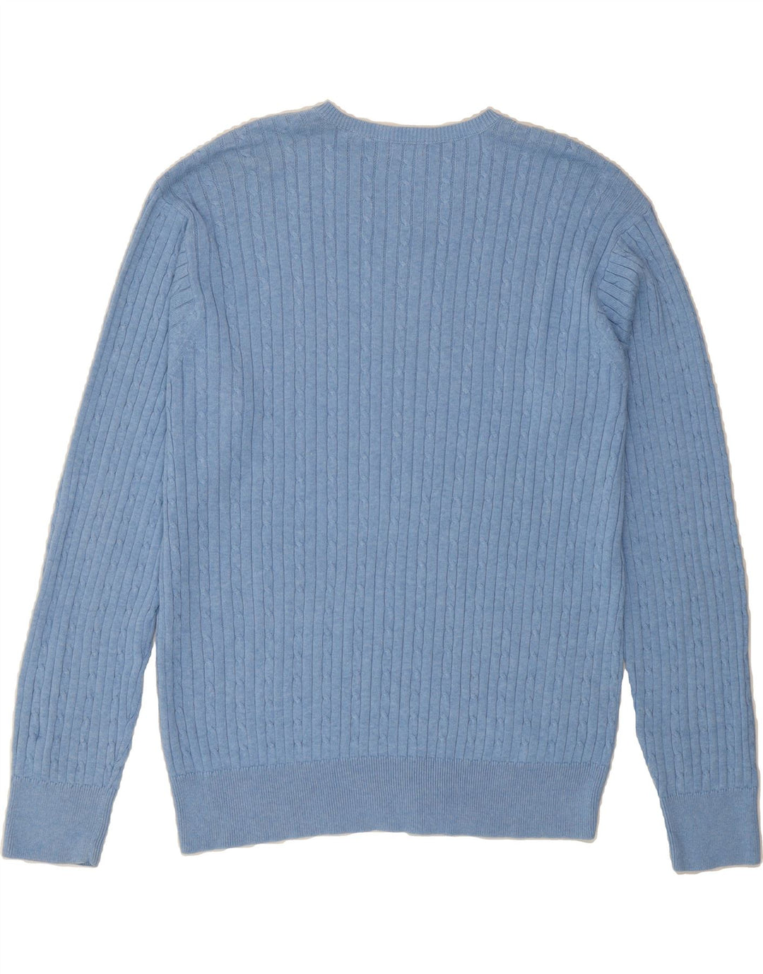 IZOD Mens V-Neck Jumper Sweater XL Blue Cotton Vintage Izod and Second-Hand Izod from Messina Hembry 