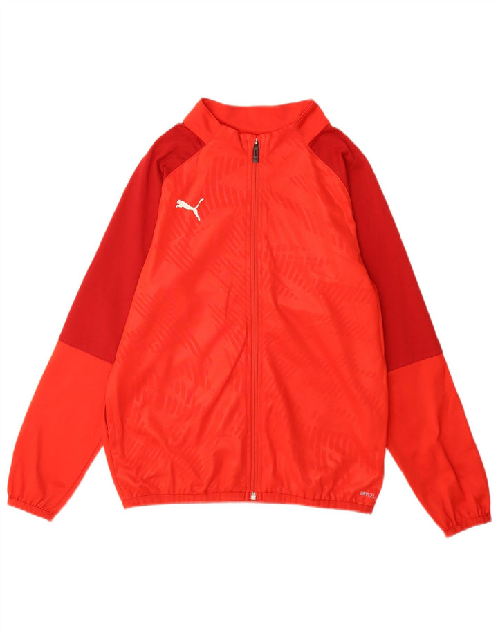 Μπουφάν Puma Boys αθλητική φόρμα 11-12 ετών Κόκκινο