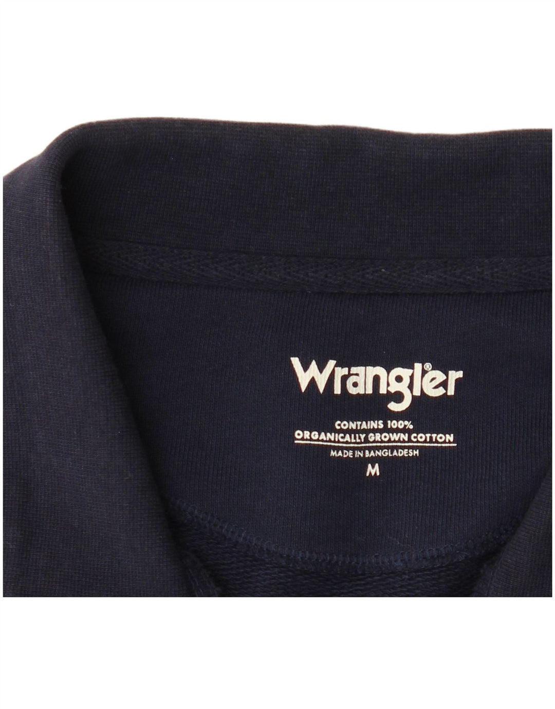 Ανδρική αθλητική φόρμα Wrangler Μπουφάν με μεσαίο ναυτικό μπλε βαμβακερό