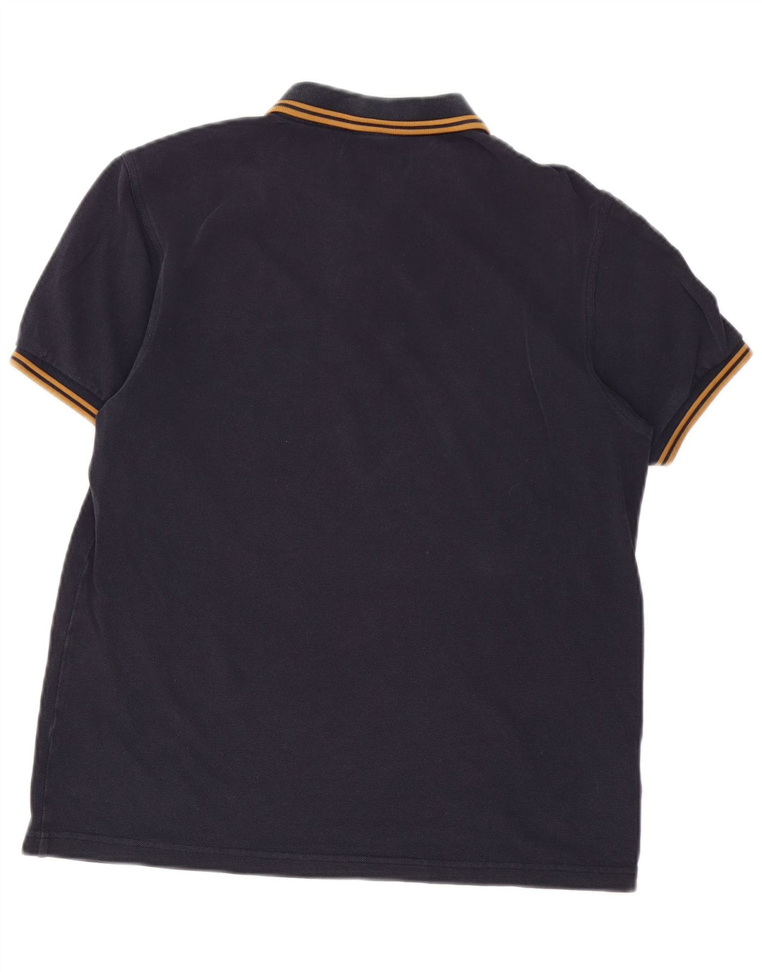 Fred Perry Ανδρικό πουκάμισο πόλο μεσαίου μπλε βαμβακερό