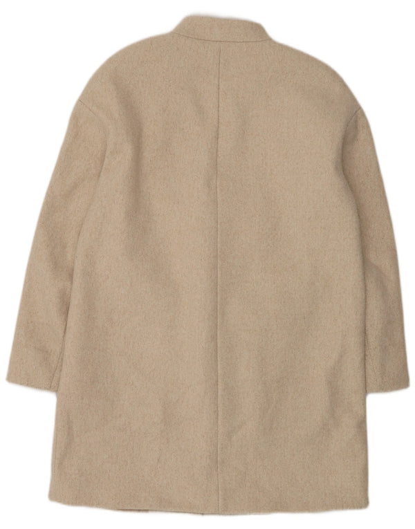 Zara Γυναικείο Oversized Ανοιχτό Πανωφόρι UK 6 XS Beige