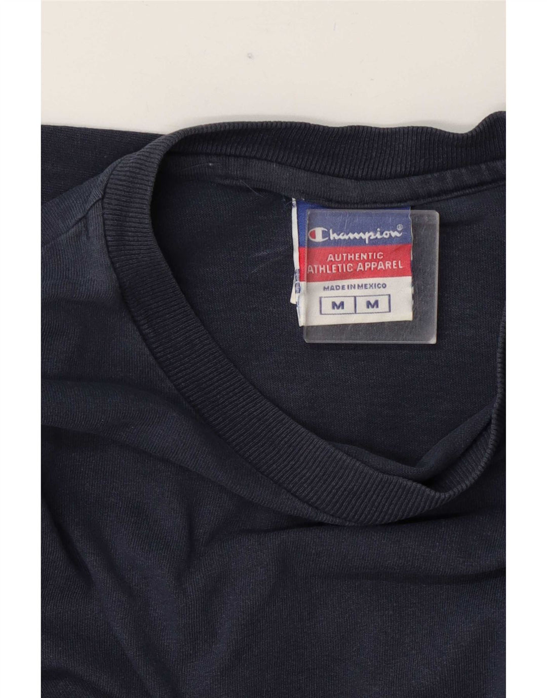 Champion γυναικείο τοπ μακρυμάνικο UK 14 Medium Navy Blue Cotton
