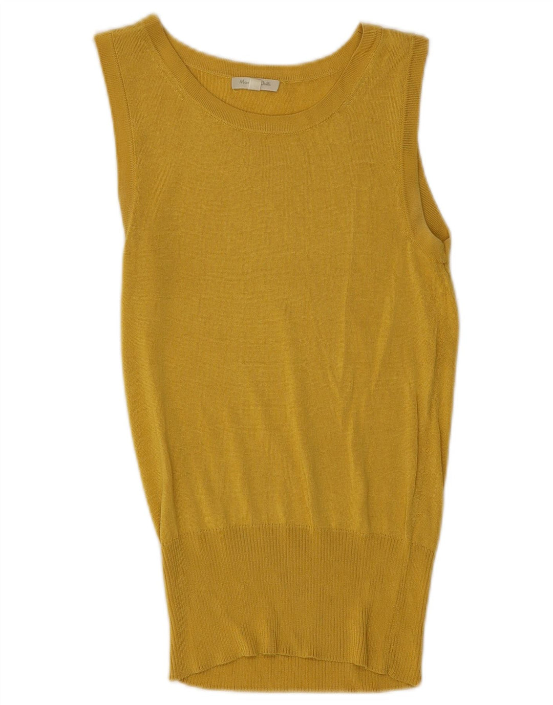 Massimo Dutti Γυναικείο Γιλέκο Τοπ UK 12 Medium Yellow