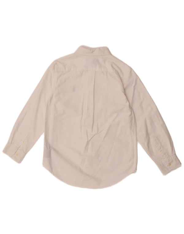 Ralph Lauren Boys πουκάμισο 6-7 ετών Λευκό βαμβακερό