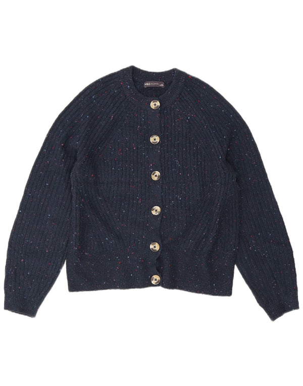 Marks & Spencer Γυναικείο πουλόβερ UK 14 Medium Navy Blue Flecked