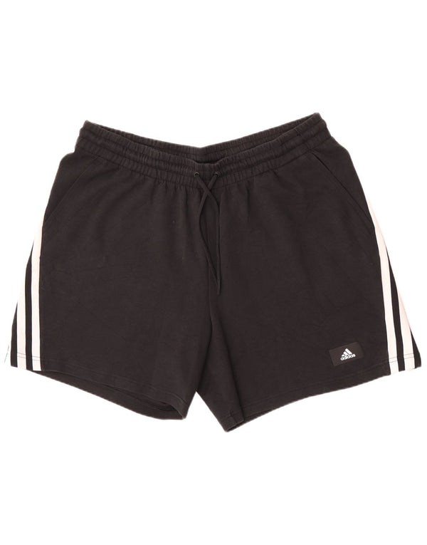 Ανδρικό αθλητικό σορτς Adidas 2XL μαύρο βαμβακερό