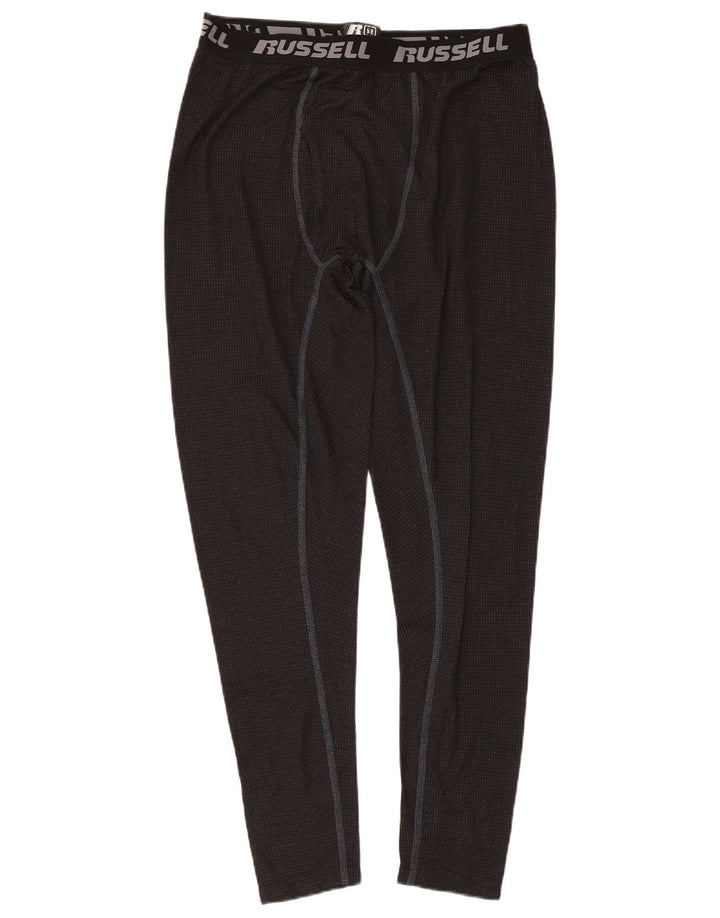 Ανδρικό γραφικό κολάν Russell Αθλητικό Μεγάλο Μαύρο Πολυεστέρα