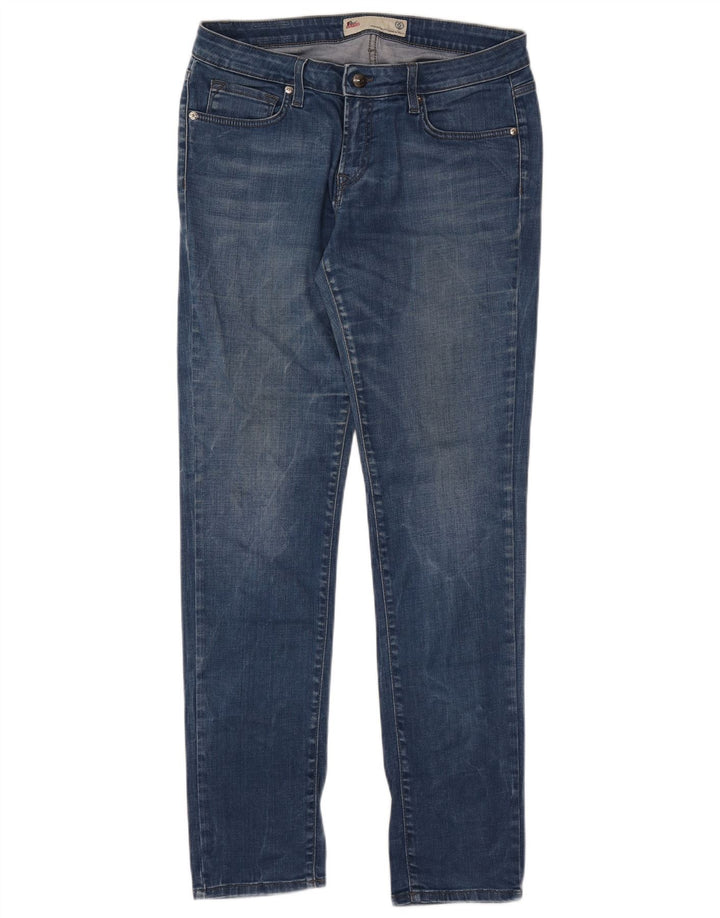 Roy Rogers Γυναικείο Slim Jeans IT 47 Large W33 L32 Μπλε βαμβακερό
