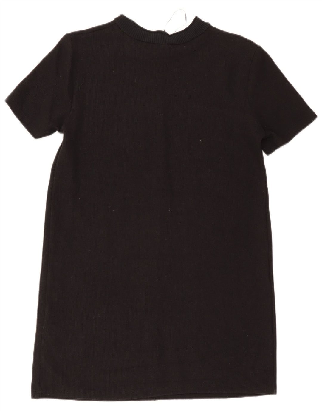 Zara Γυναικείο φόρεμα Shift UK 12 μεσαίο μαύρο βαμβακερό