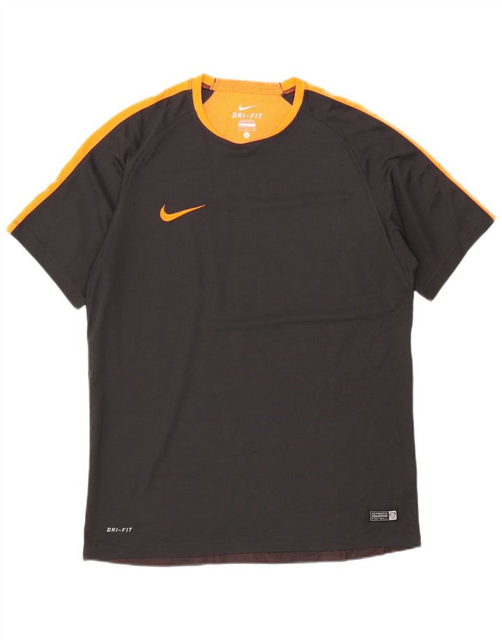 Ανδρικό T-shirt Nike Dri Fit Top Large Black Colourblock