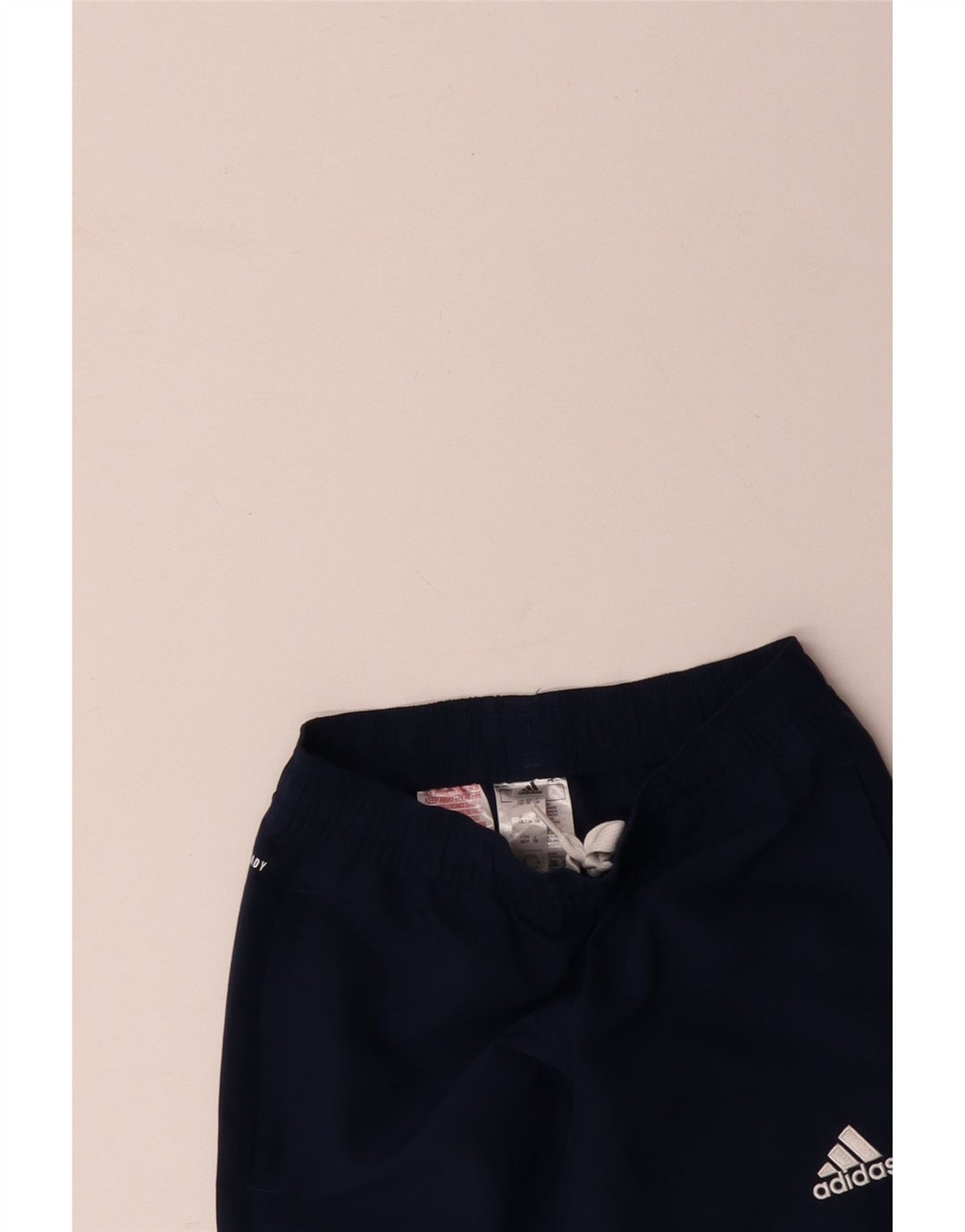 Παντελόνι αθλητικής φόρμας ADIDAS Boys Aeroready 7-8 ετών Navy Blue Polyester