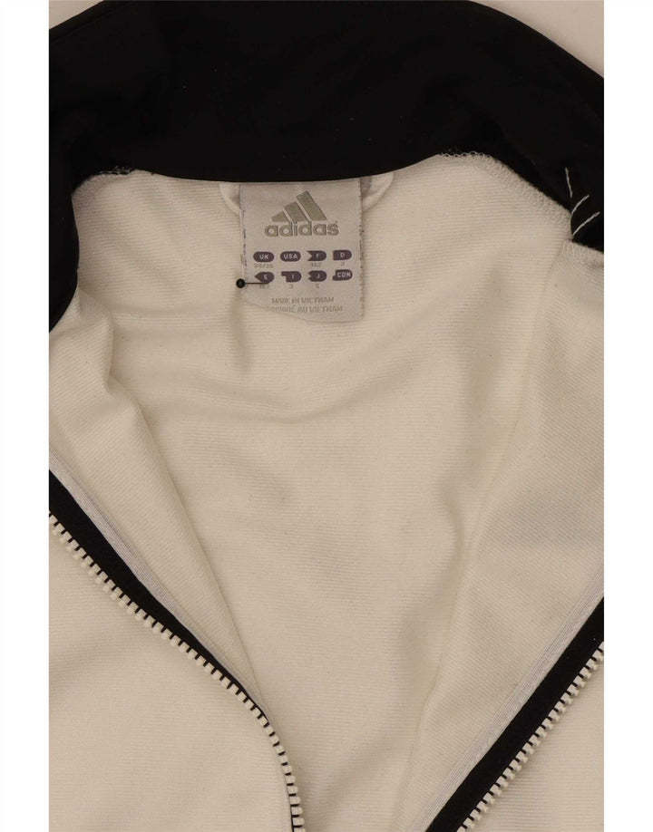 Ανδρική φόρμα Adidas Top Jacket UK 34/36 Small White Colourblock