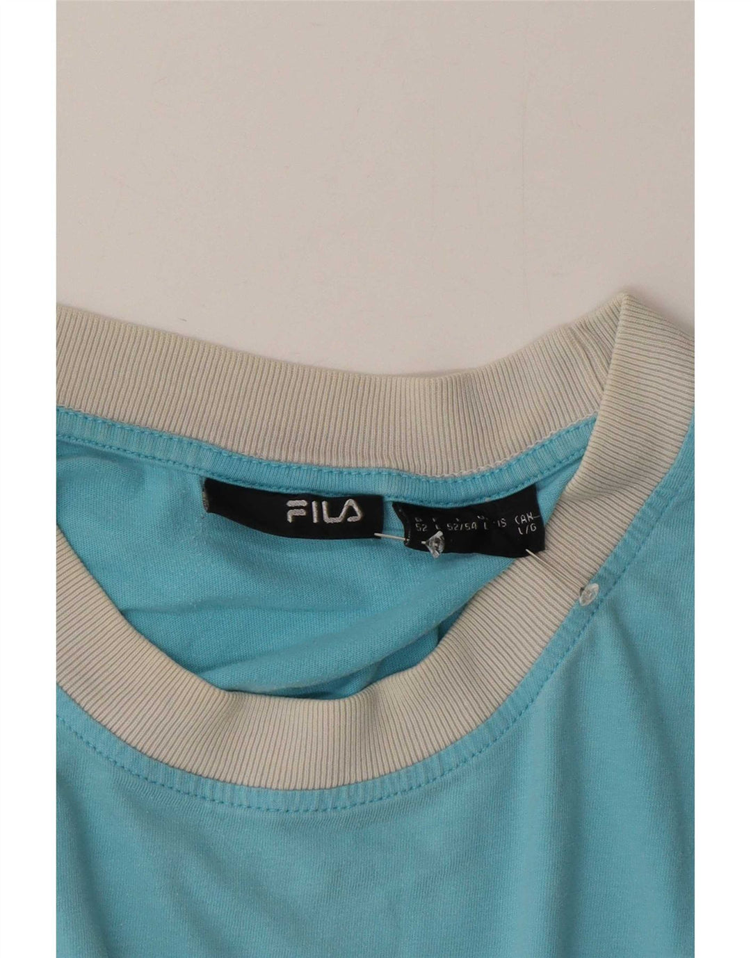 Ανδρικό T-Shirt Fila Top Large Blue Colourblock