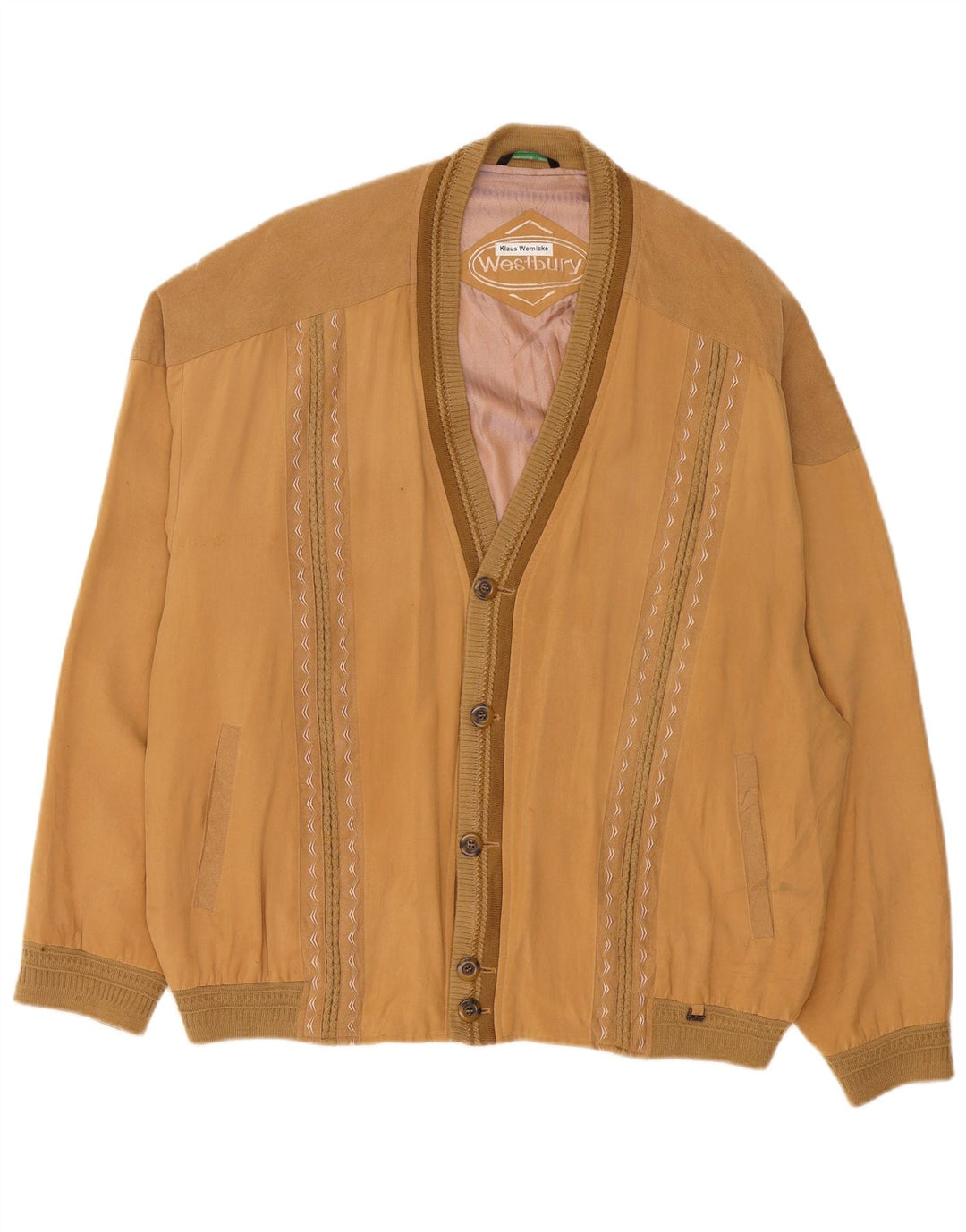 Ανδρικό μπουφάν WESTBURY Bomber UK 44 2XL Beige