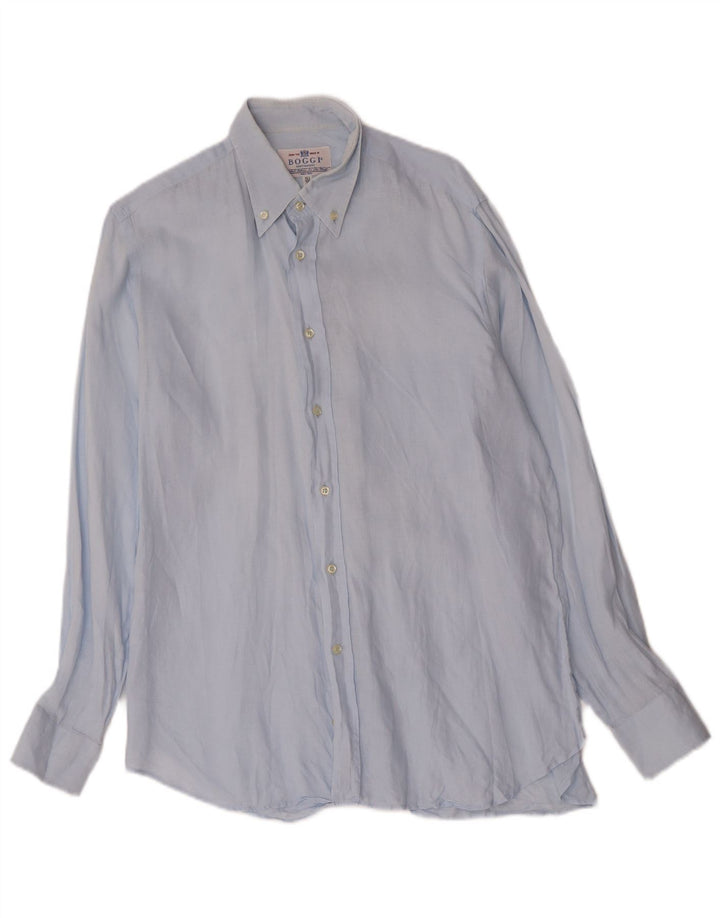 Ανδρικό πουκάμισο Boggi μέγεθος 39 15 1/2 Medium Blue
