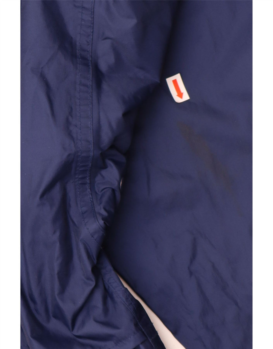 Ανδρικό γραφικό μπουφάν βροχής ADIDAS UK 40/42 Medium Navy Blue Polyamide